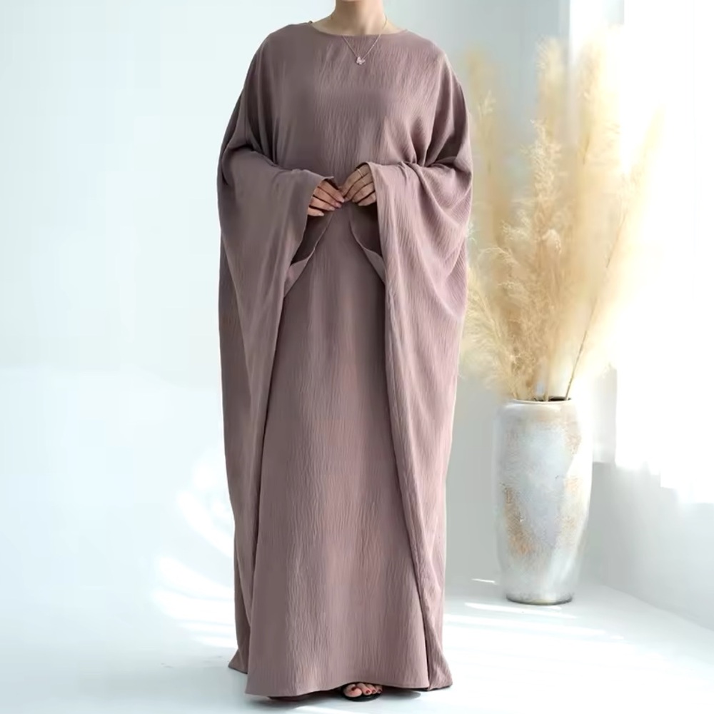 butterfly abaya dress kaftan not veiled collection - Picture 3 of 4